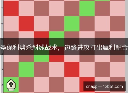 圣保利劈杀斜线战术,边路进攻打出犀利配合 圣保利劈杀斜线战术,边路进攻打出犀利配合